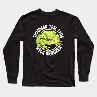 European Tree Frog Long Sleeve T-Shirt